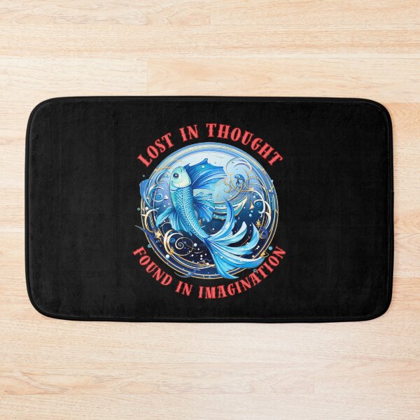 Item preview, Lost In Thought, Found In Imagination. pisces horoscope designed and sold by ZodiacWonders.