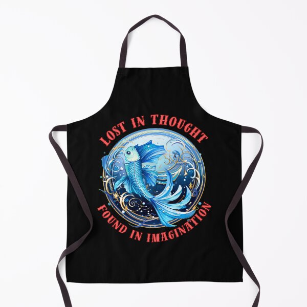 Item preview, Lost In Thought, Found In Imagination. pisces horoscope designed and sold by ZodiacWonders.