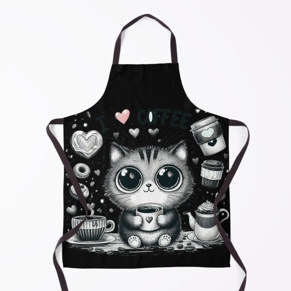 Item preview, Cat Love Coffees designed and sold by VANWANSHOP.