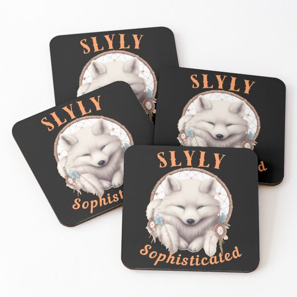 Item preview, Slyly Sophisticated. fox portrait designed and sold by FoxVibes.