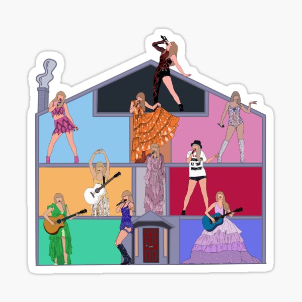 The Eras Tour - Stickers Taylor Swift - Timeline, hazlo memorable