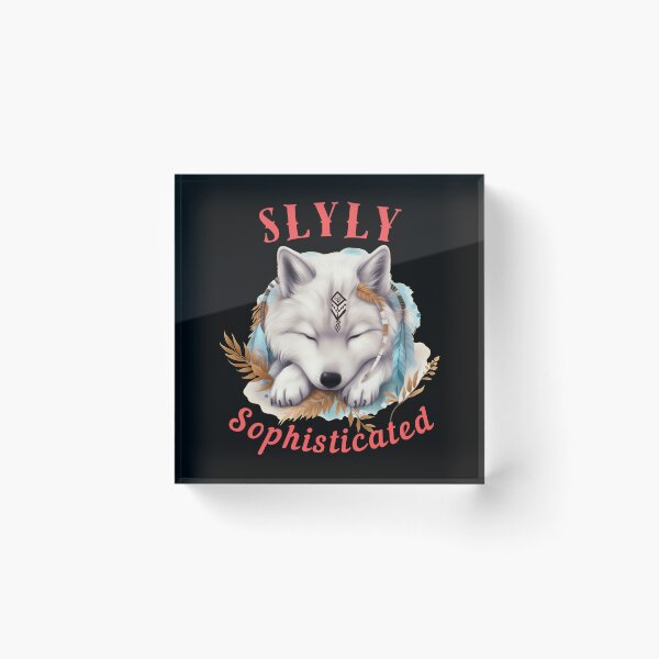 Item preview, Slyly Sophisticated. retro fox designed and sold by FoxVibes.