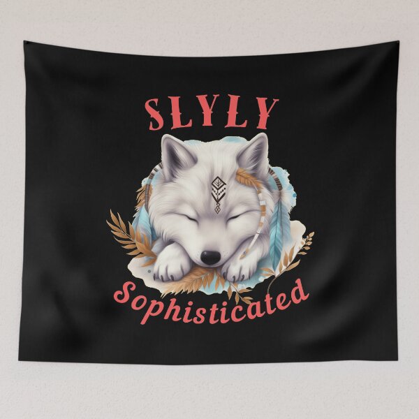 Item preview, Slyly Sophisticated. retro fox designed and sold by FoxVibes.