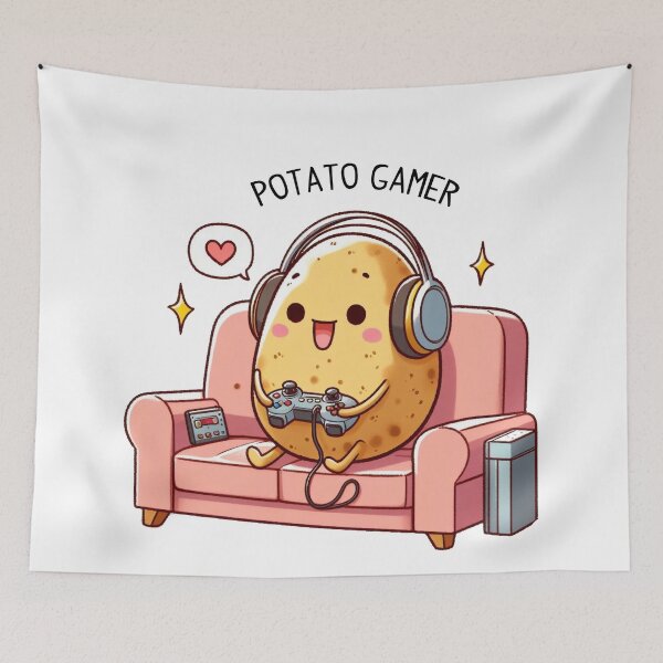 Item preview, Potato Gamer  designed and sold by UnrealQuake.