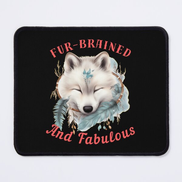 Item preview, Fur-Brained And Fabulous. fox head designed and sold by FoxVibes.