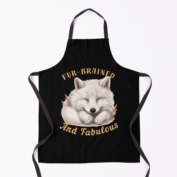 Item preview, Fur-Brained And Fabulous. fox saying designed and sold by FoxVibes.