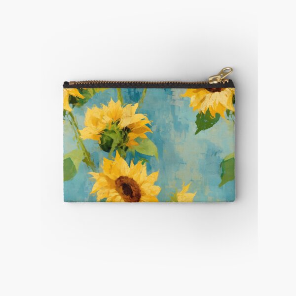 Artikelvorschau, Vintage-Sonnenblume – künstlerisches nahtloses Design – impressionistisches Blumenmuster entworfen und verkauft von HAL2501.