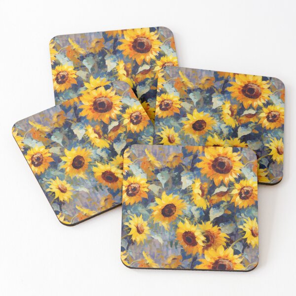 Item preview, Vintage Sunflower - Impressionist Floral Pattern designed and sold by HAL2501.