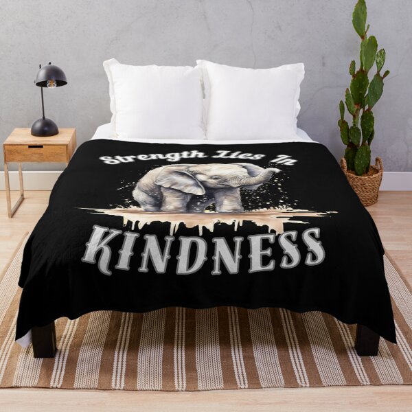 Item preview, Strength Lies In Kindness designed and sold by ElephantVibes.