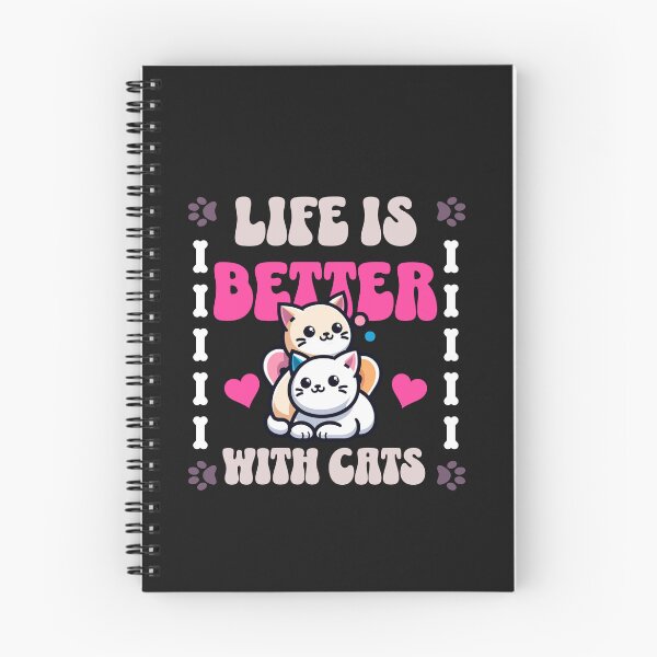 Item preview, Life is better with cats designed and sold by IdeasDream.