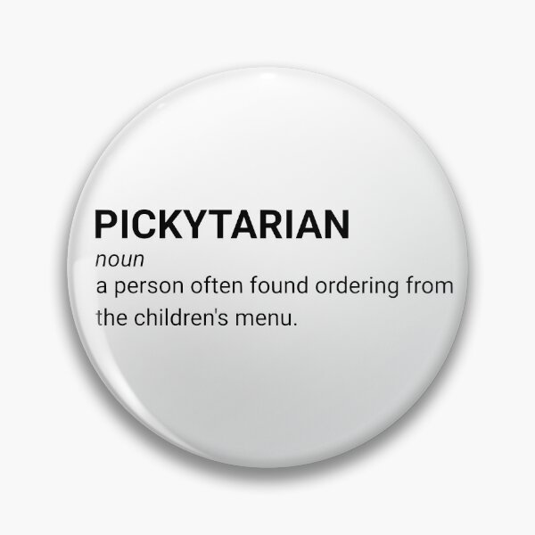 Item preview, Pickytarian Picky Eater Definition designed and sold by carroteraser.