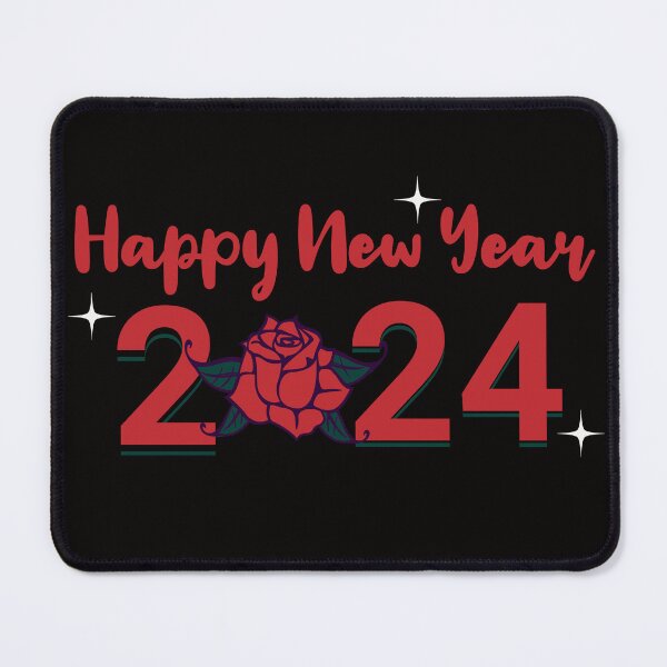 Item preview, Happy New Year 2024 Rose  designed and sold by BeansHotTees.