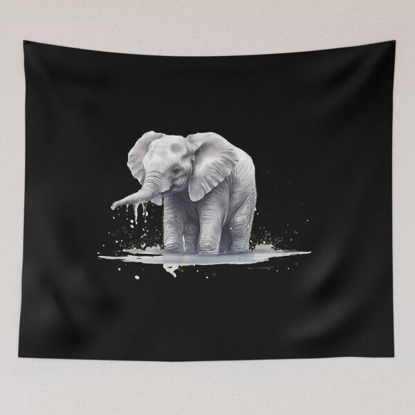Item preview, Wild Elephant designed and sold by ElephantVibes.