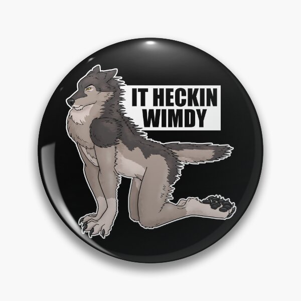 Item preview, It Heckin Wimdy - Werewolf Style designed and sold by AubrietaRose.