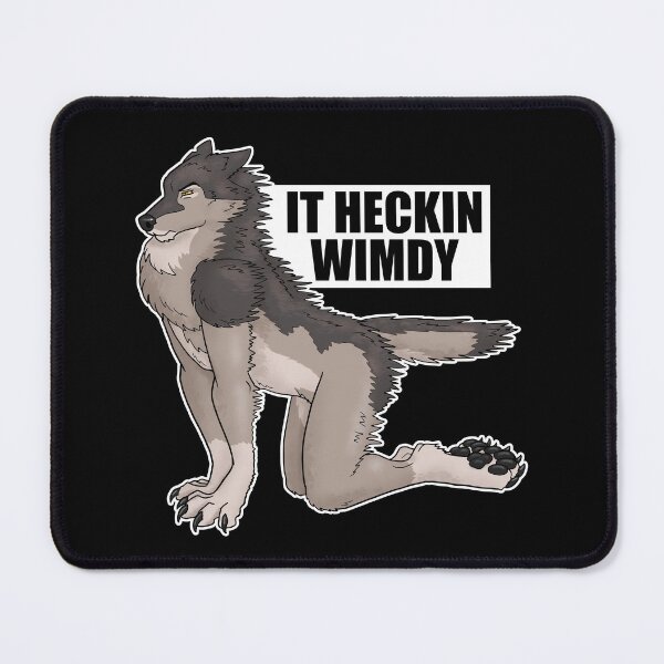 Item preview, It Heckin Wimdy - Werewolf Style designed and sold by AubrietaRose.