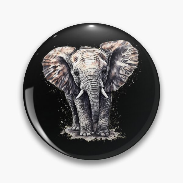 Item preview, Wild Elephant designed and sold by ElephantVibes.