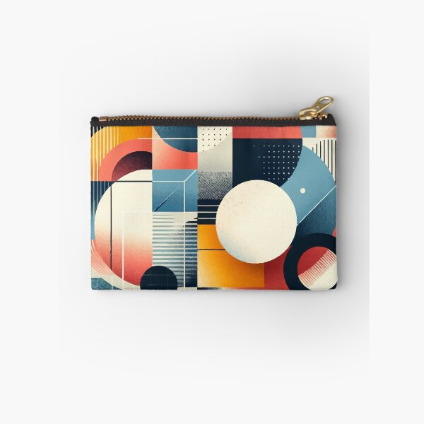 Item preview, Vibrant Geometry - Modern Abstract Art Collage designed and sold by LeviCraftGV.