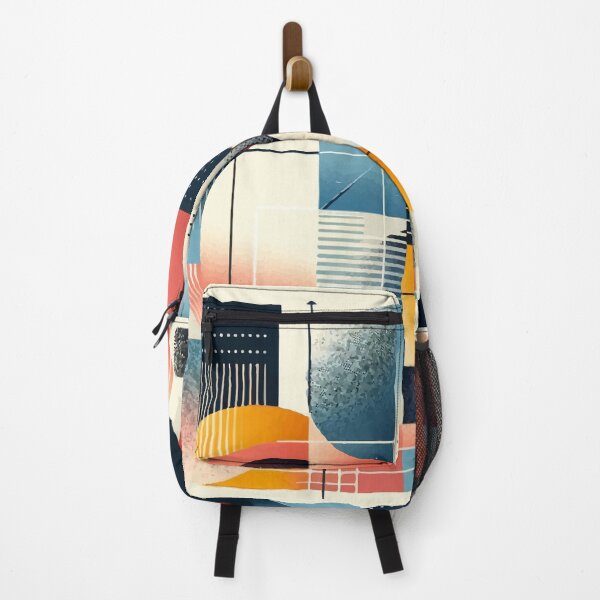 Item preview, Vibrant Geometry - Modern Abstract Art Collage designed and sold by LeviCraftGV.