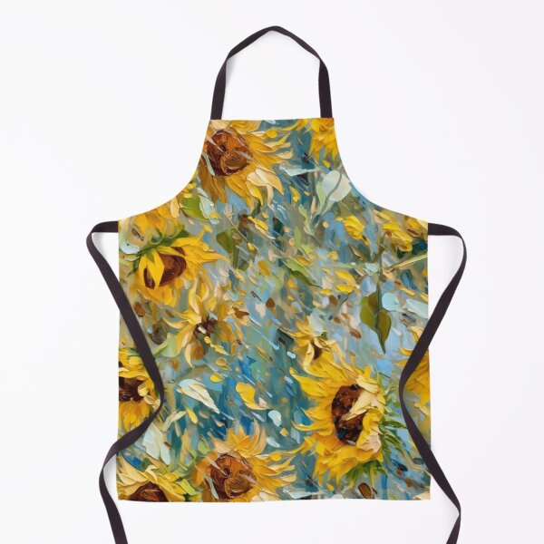 Item preview, Scattered sunflower petals and seeds 3 - Impressionist Floral Pattern designed and sold by HAL2501.