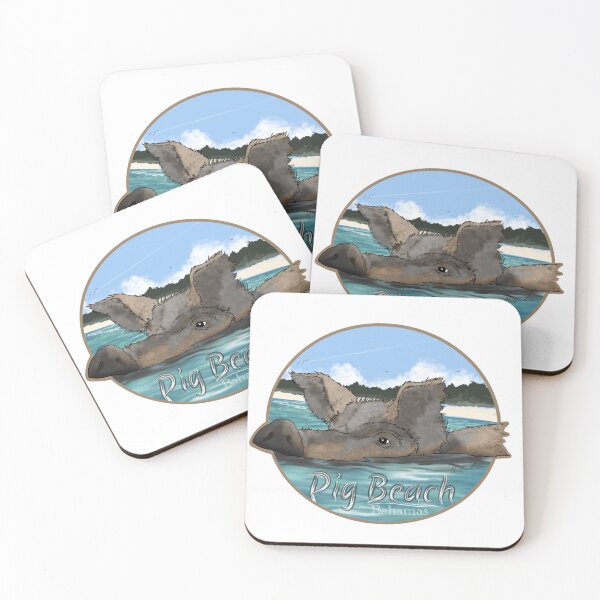 Item preview, bahamas pigs exhumas bay designed and sold by Michael Garber.