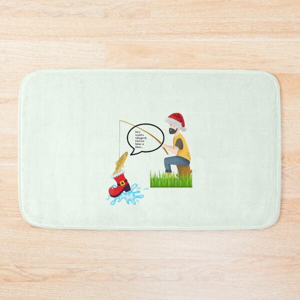 Item preview, santa fishing boot... designed and sold by Mara9.