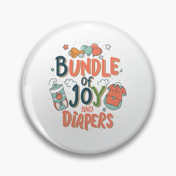 Item preview, Bundle of Joy and Diapers 1 designed and sold by HahaHandlesHub.