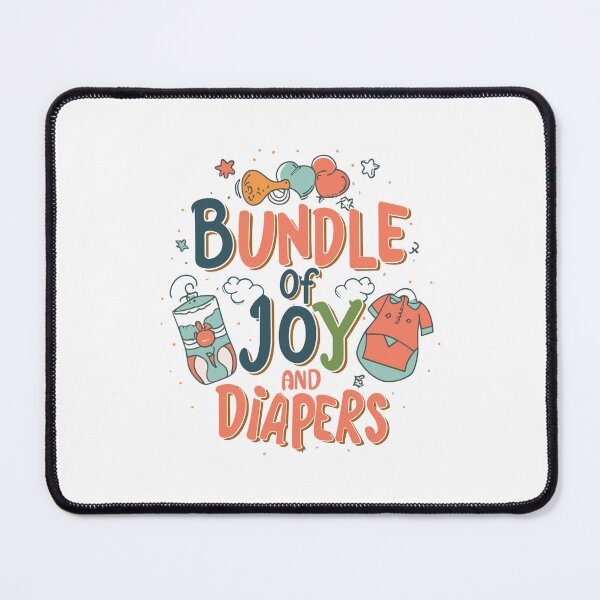 Item preview, Bundle of Joy and Diapers 1 designed and sold by HahaHandlesHub.