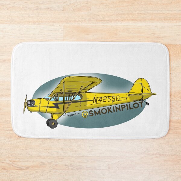 Item preview, Piper Cub N42596 @smokinpilot designed and sold by Michael Garber.