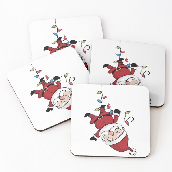 Item preview, Jolly Old Saint Nick Spreading Cheer and Joy Around the World designed and sold by Ink Bloom Studio ⭐⭐⭐⭐⭐.