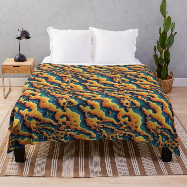 Item preview, Seamless Symphony in Aqua and Coral designed and sold by Phutharesuan Wachirapisut.