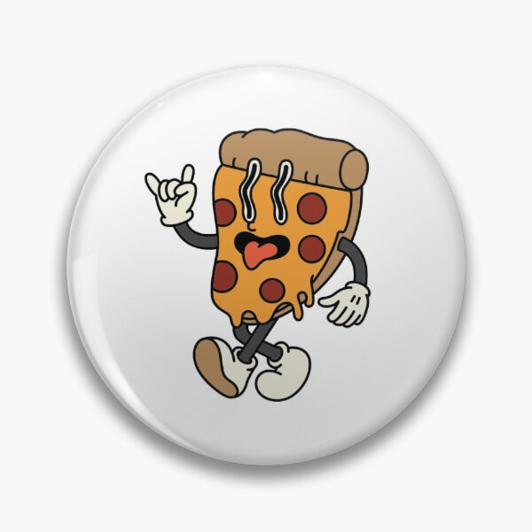 Item preview, Vintage Retro Pizza Sticker designed and sold by SunshineCafeCo.