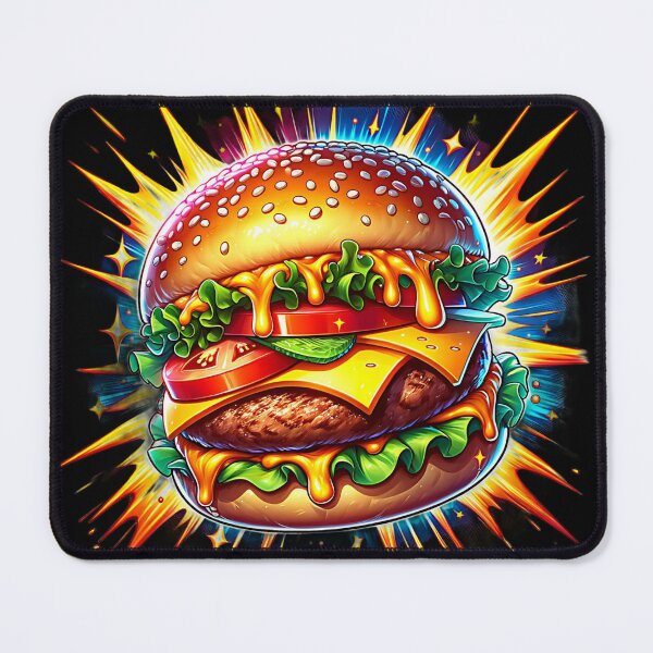 Item preview, Juicy Burger Illustration designed and sold by EasyPrints337.