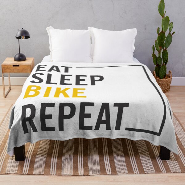 Item preview, Eat, Sleep, Bike, Repeat with Our Cyclist Collection designed and sold by artworkathome.