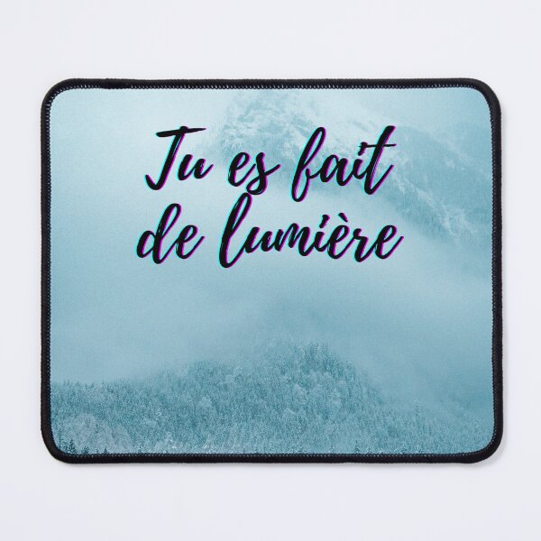 Item preview, I am made of light - popular french quotes theme gifts designed and sold by RebelliousRosee.