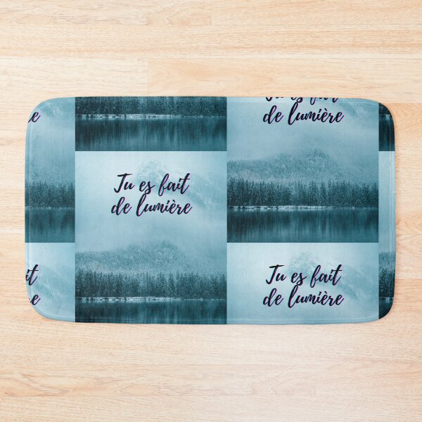 Item preview, I am made of light - popular french quotes theme gifts  designed and sold by RebelliousRosee.