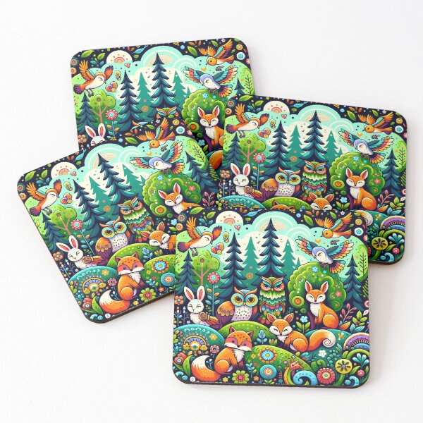 Item preview, Enchanted Woodland Owls - Mystical Forest Haven designed and sold by LeviCraftGV.