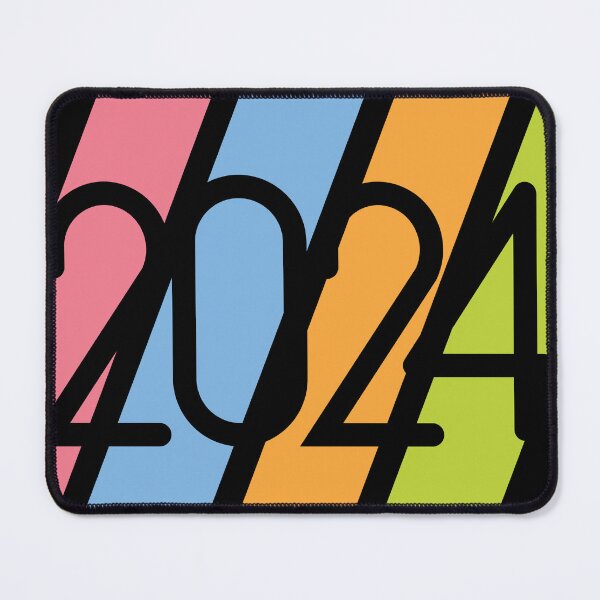 Item preview, 2024 Happy New Year Celebration Typography Design - Festive Holiday Art designed and sold by Gayan-Art.