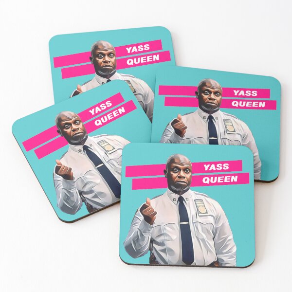 Item preview, Yass Queen - Captain Holt Gay Card - Brooklyn Nine Nine designed and sold by Smile More Art Store ⭐️⭐️⭐️⭐️⭐️.
