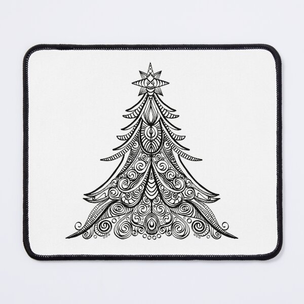 Item preview, Minimalist Merry-thon Marvel Christmas Tree designed and sold by Ash Dowdy.
