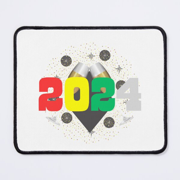 Item preview, Happy New Year Retro 2024 designed and sold by DinoCook.