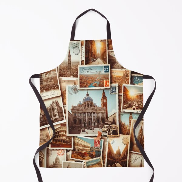 Item preview, Memories of the World A Postcard Collage designed and sold by Nardaz.