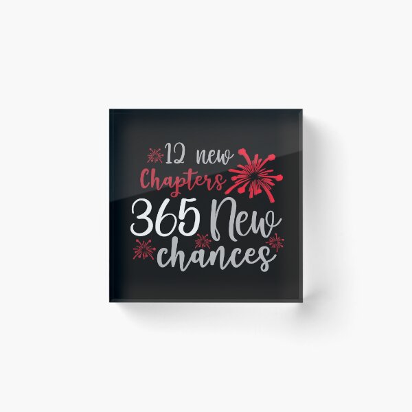 Item preview, 12 new Chapters, 365 new chances, Happy New Year designed and sold by Cerulean-Shop.