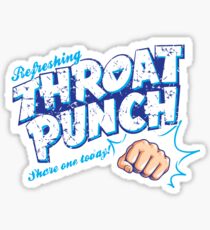 Throat Punch Sticker
