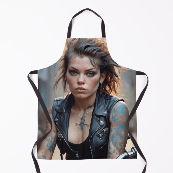 Item preview, A Punk Biker Chick designed and sold by TheArtOfPat.