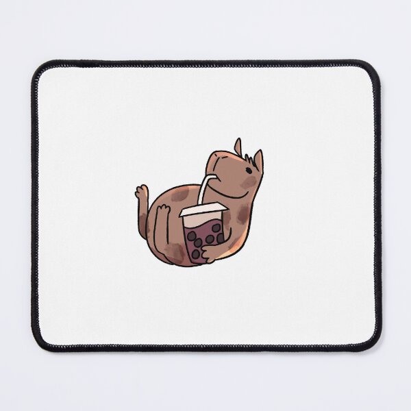 Item preview, Bubble Tea Buddy: Capybara Sips and Smiles designed and sold by thepapercat.