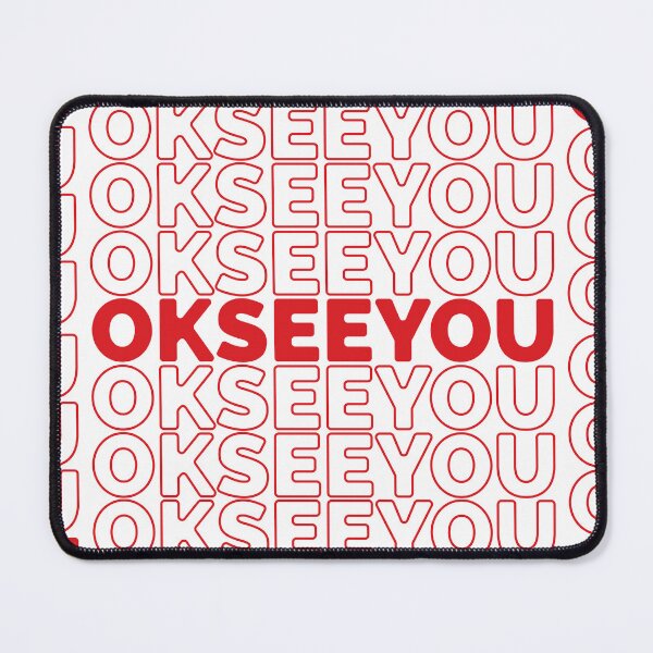 Item preview, Ok see you- Kims convenience- Text Design High quality  designed and sold by Amelia Blanca.