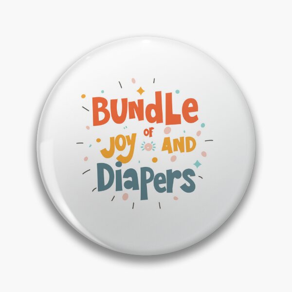 Item preview, Bundle of Joy and Diapers 2 designed and sold by HahaHandlesHub.