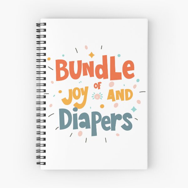 Item preview, Bundle of Joy and Diapers 2 designed and sold by HahaHandlesHub.