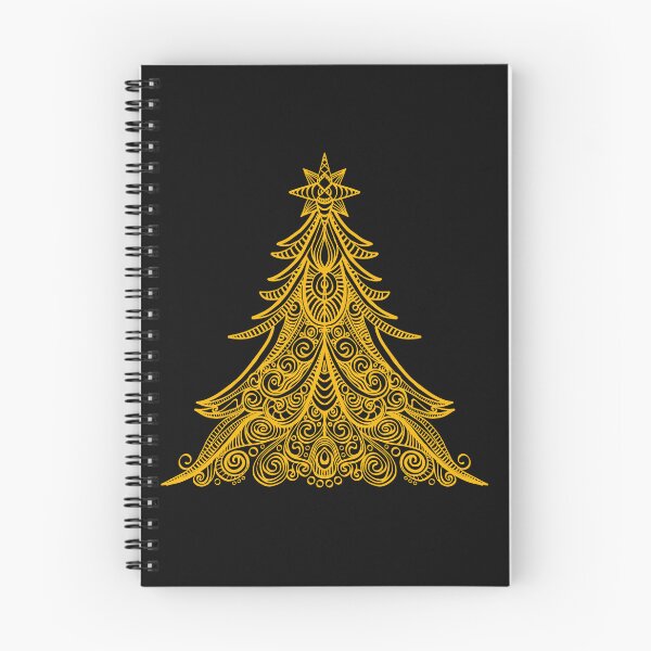 Item preview, Gold Minimalist Merry-thon Marvel Christmas Tree designed and sold by Ash Dowdy.