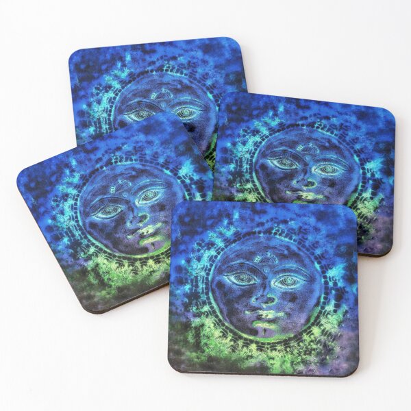 Item preview, Blue sun of positivity designed and sold by PixelCrafty.